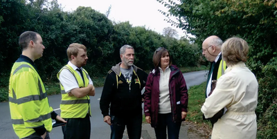 Roger, Michelle & Trudy met with KCC & NuVenture representatives recently to discuss Clare Lane issues